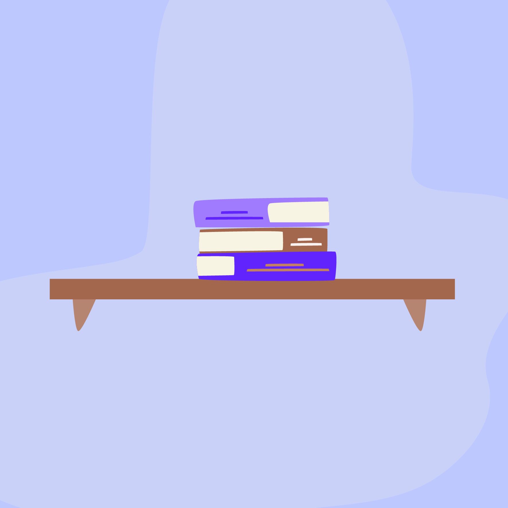 Image of a bookshelf